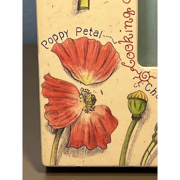 Remembrances 3” x 3” Picture Frame with Flowers - Picture 3 of 4